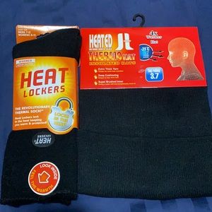 NWT Hat and socks, adult size-unisex